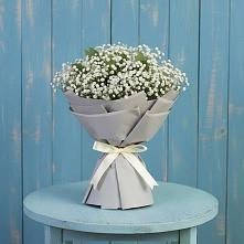 Букет цветов из:  Гипсофила в Набережной