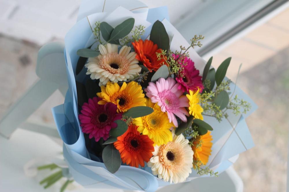 Букет цветов из: Герберы в Набережной