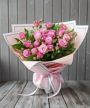 Букет Розовый кустик #REPLACE_PRED# Набережной