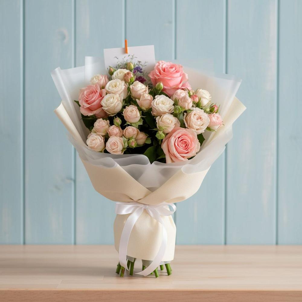 Букет цветов из: Розы в Набережной