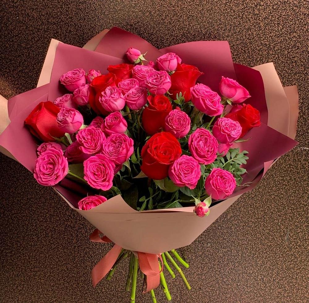 Букет В объятьях нежности в Набережной