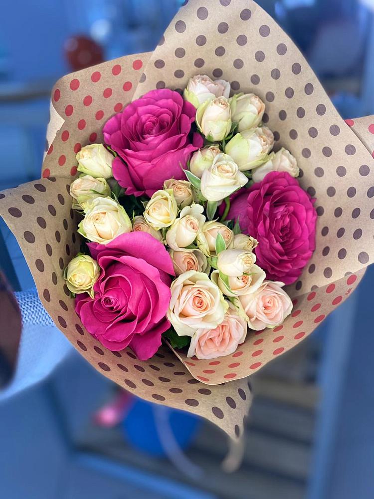 Букет цветов из: Розы в Набережной