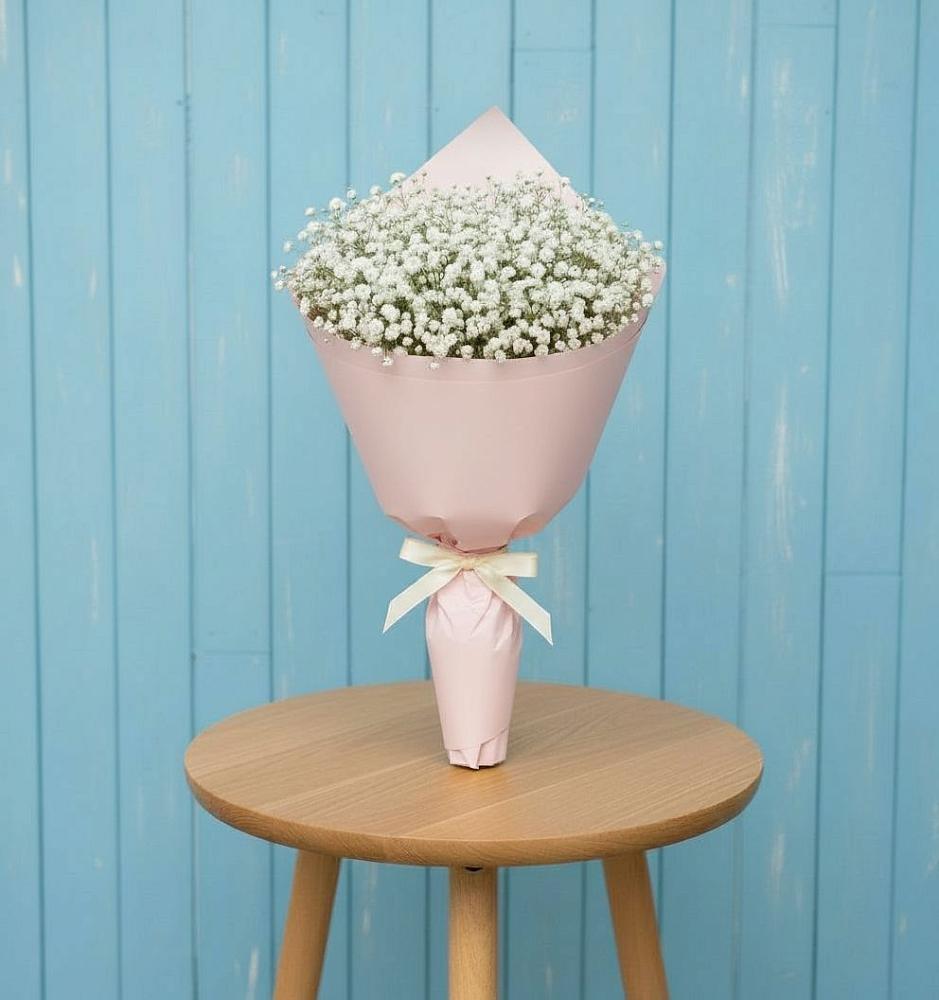 Букет цветов из: Гипсофила в Набережной