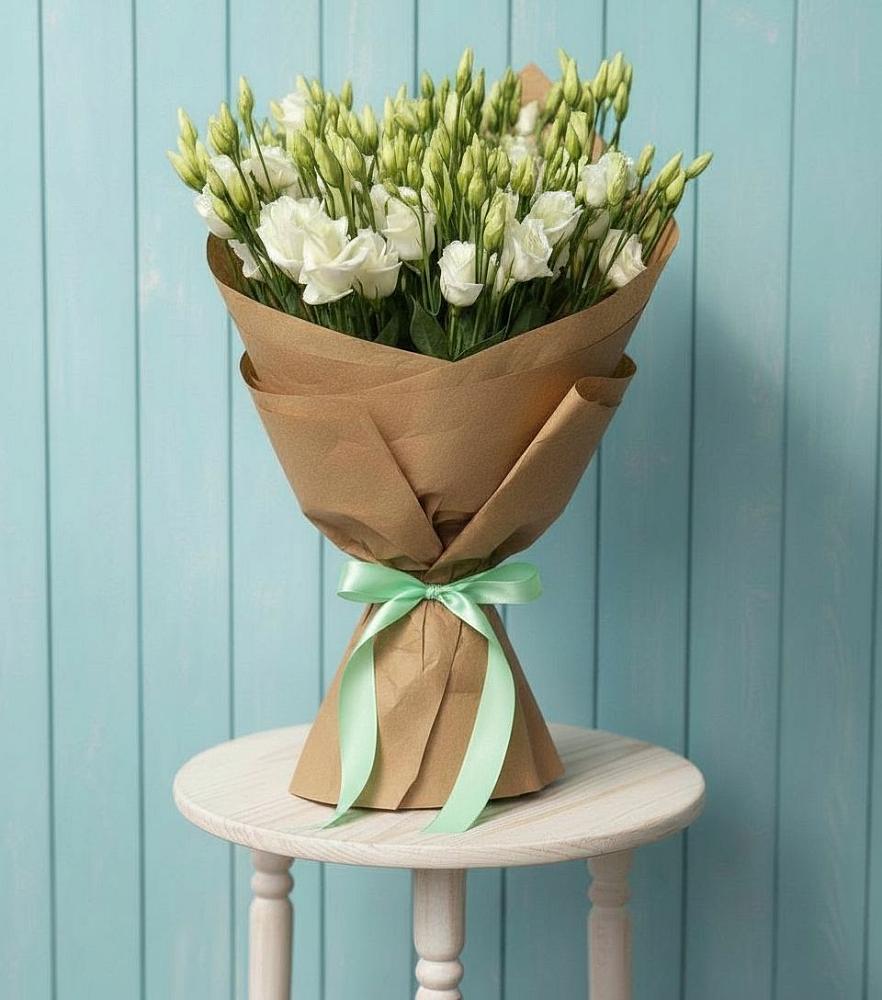 Букет цветов из: Лизиантусы в Набережной