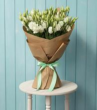 Букет цветов из:  Лизиантусы в Набережной