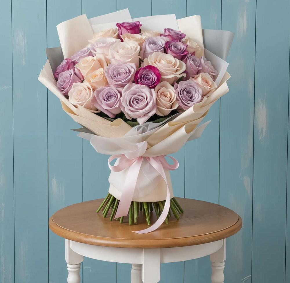 Букет цветов из: Розы в Набережной