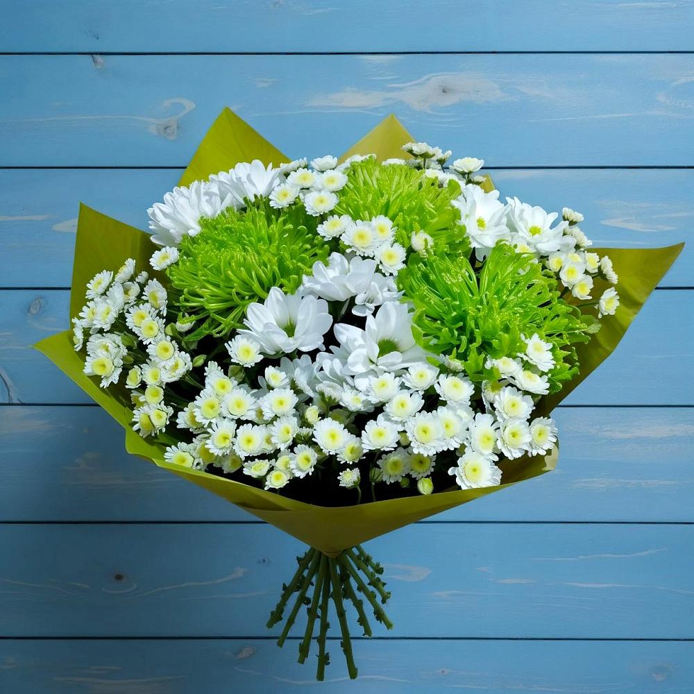 Букет цветов из: Хризантемы в Набережной