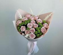 Букет цветов из:  Розы и Хризантемы #REPLACE_PRED# Набережной