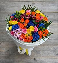 Букет цветов из:  Розы и Хризантемы в Набережной