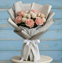 Букет цветов из:  Розы #REPLACE_PRED# Набережной