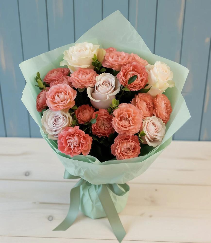 Букет цветов из: Розы в Набережной