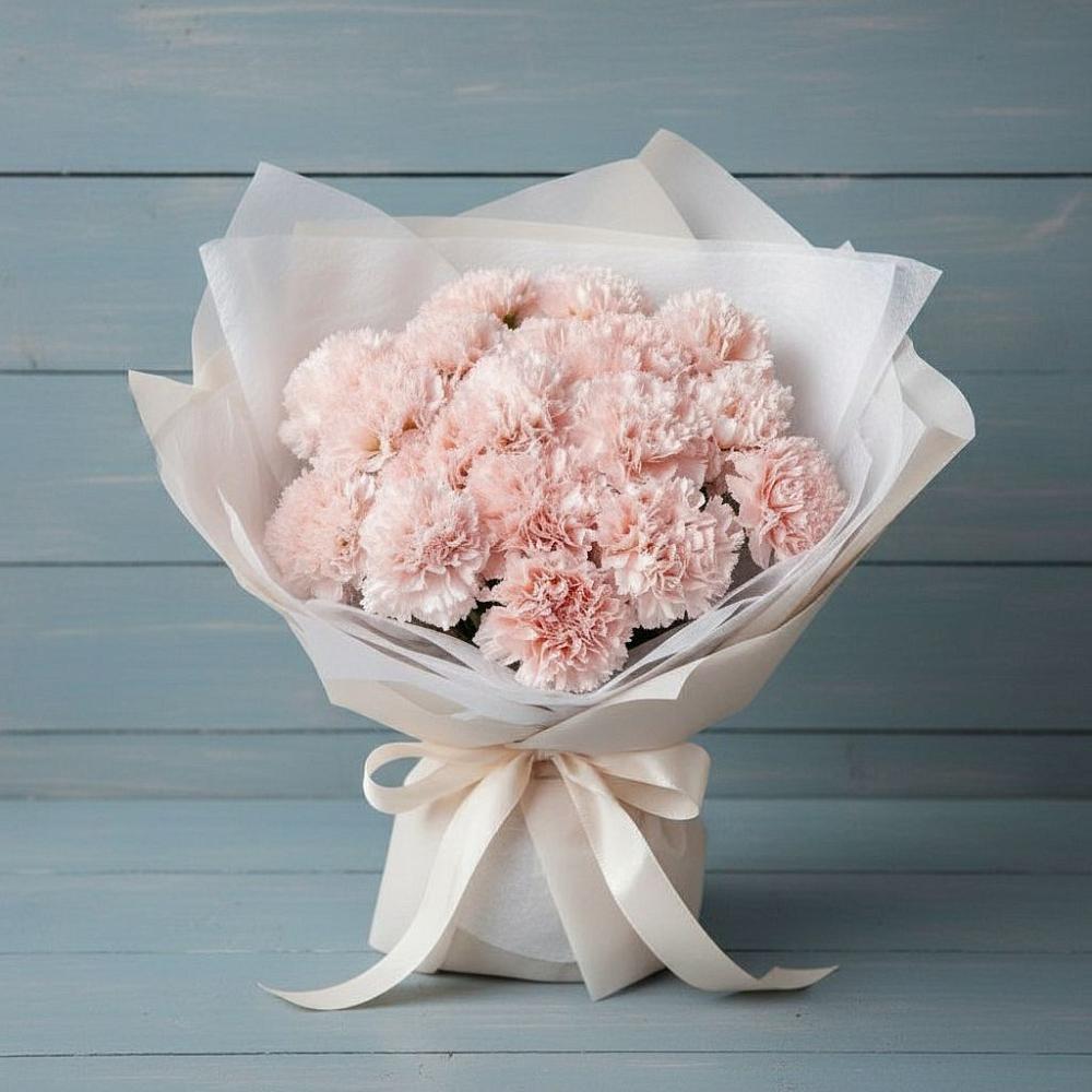 Букет цветов из: Гвоздики в Набережной