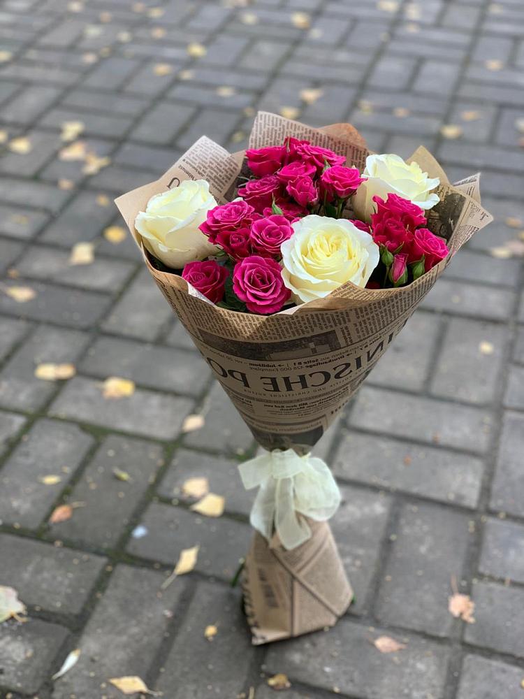 Букет цветов из: Розы в Набережной