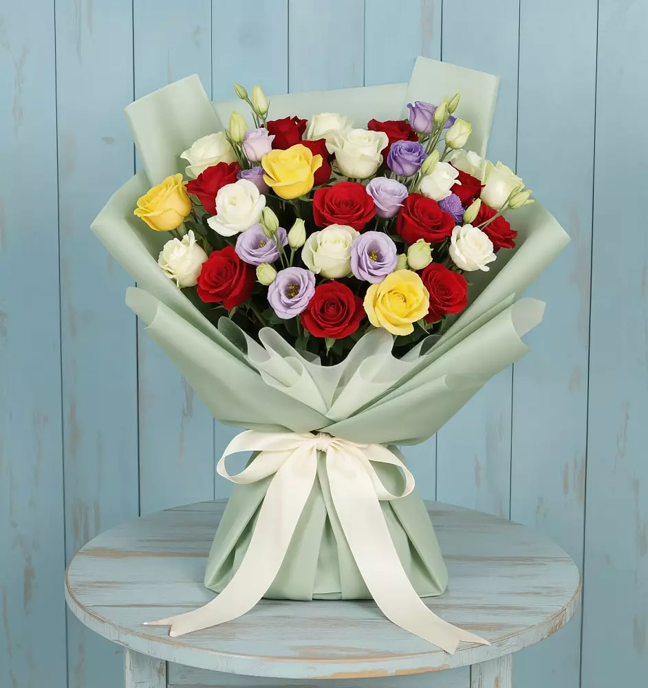 Букет цветов из: Розы в Набережной