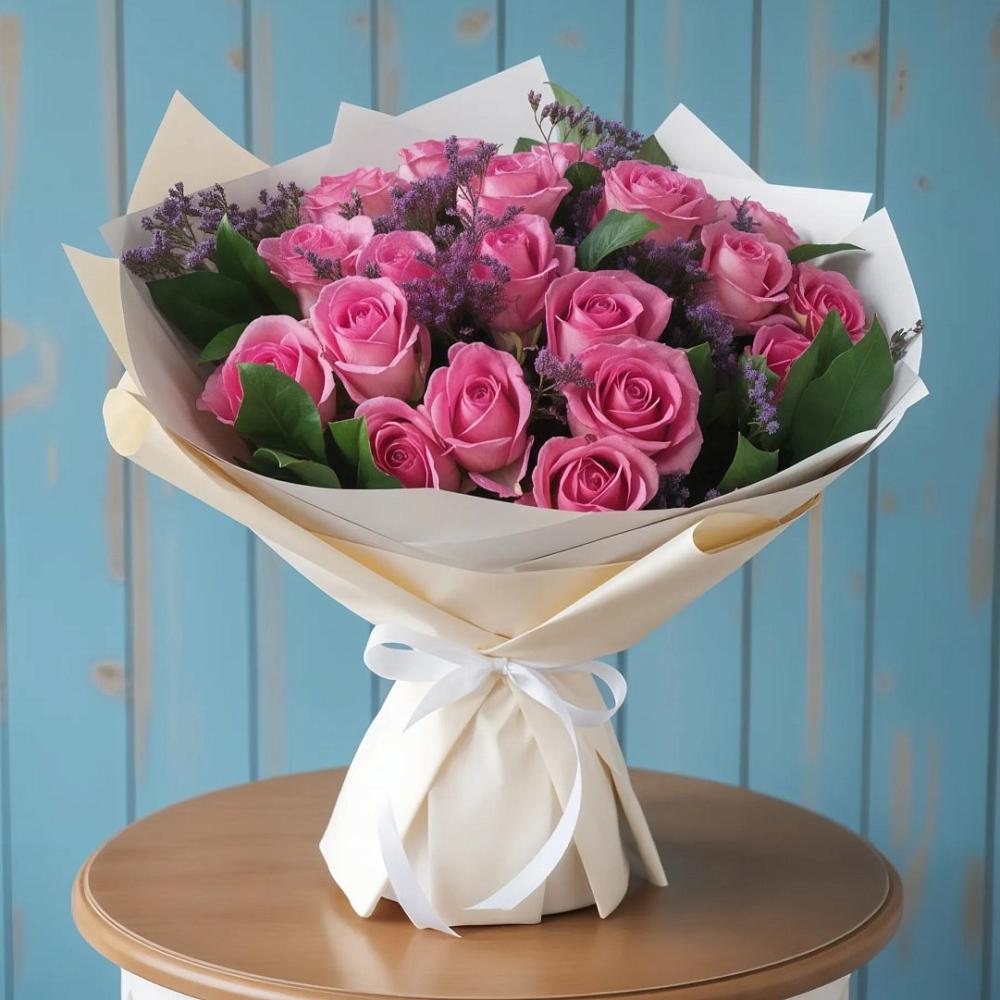 Букет цветов из: Розы в Набережной