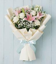 Букет цветов из:  Лилии в Набережной