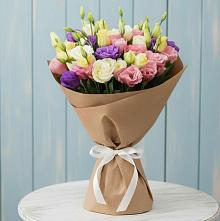 Букет цветов из:  Лизиантусы в Набережной