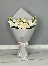 Букет цветов из:  Розы и Лизиантусы в Набережной