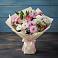 Букет цветов из: Хризантемы, Альстромерии и Розы в Набережной